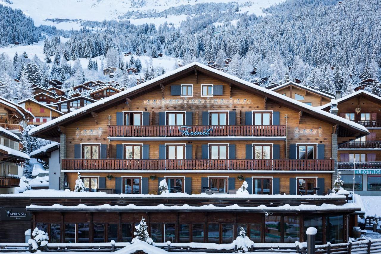 Hotel Farinet Verbier Esterno foto